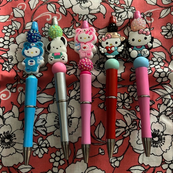 Hand Crafted Other - Hello kitty and friends handcrafted pens (pick one)
